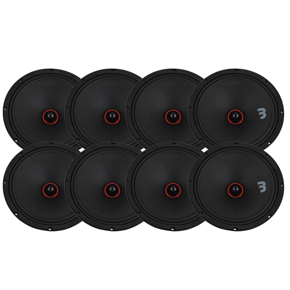 8er-Pack Bass Habit SPL Elite SE250M 10
