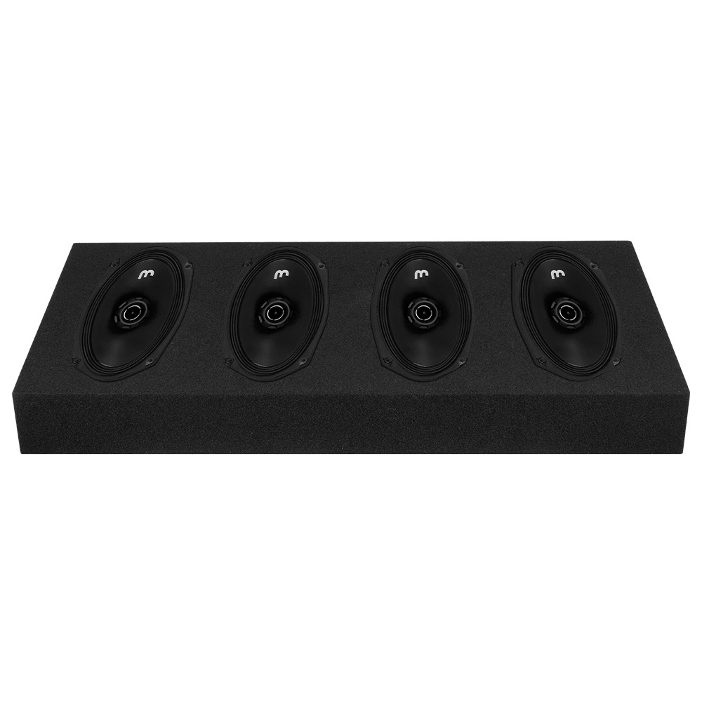 4er-Pack Bass Habit SPL Elite SE690CX in belüfteter Raggarplanka