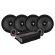 4er-Pack Bass Habit SP165M, SP25A & RA800W SPL-Paket, mittel 4er-Pack Bass Habit SP165M, SP25A & RA800W SPL-Paket, mittel
