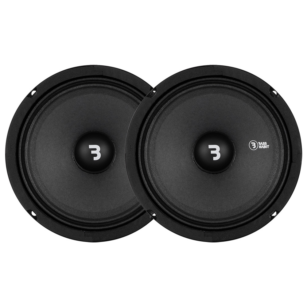 4er-Pack Bass Habit SP165M mit SP25HT, SPL-Paket