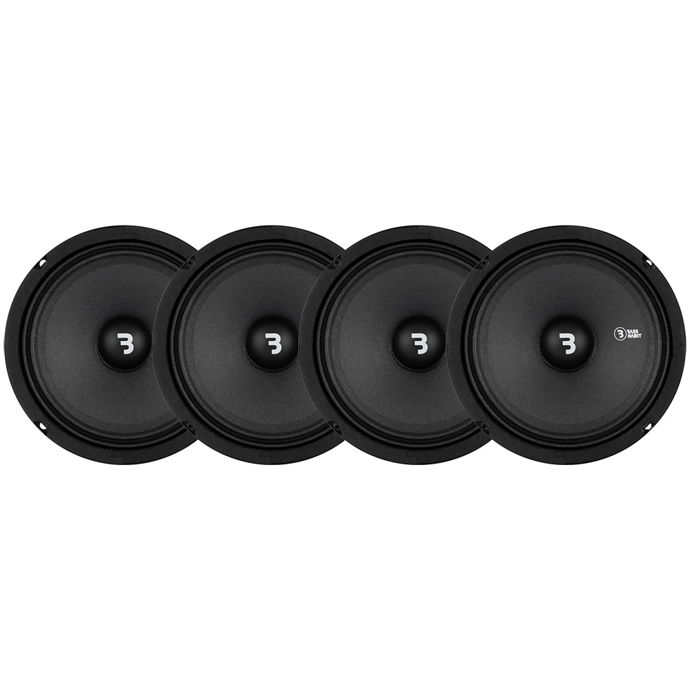 4-Pack Bass Habit SP165M 6,5-Zoll-Midbass