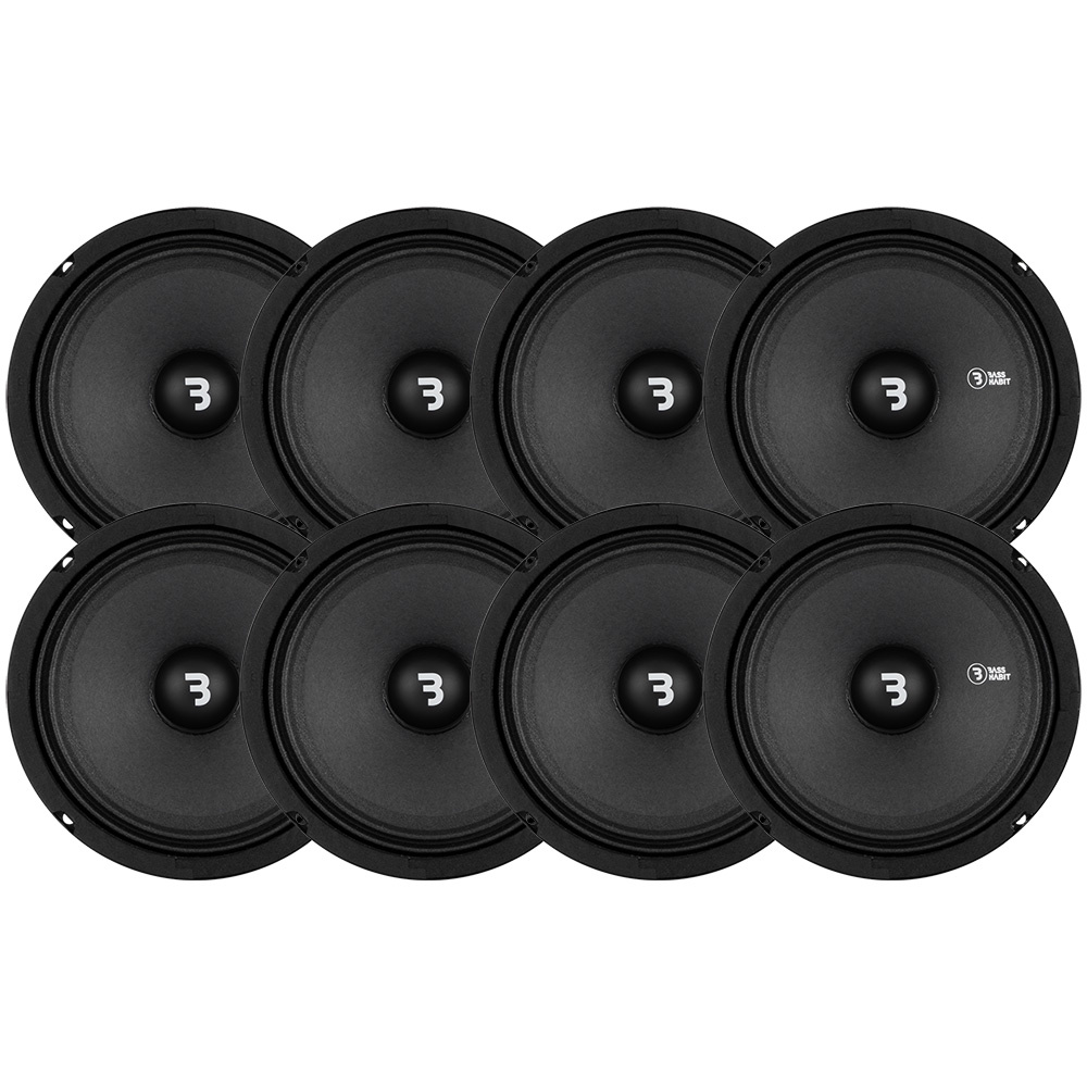 8-Pack Bass Habit SP165M 6,5-Zoll-Midbass