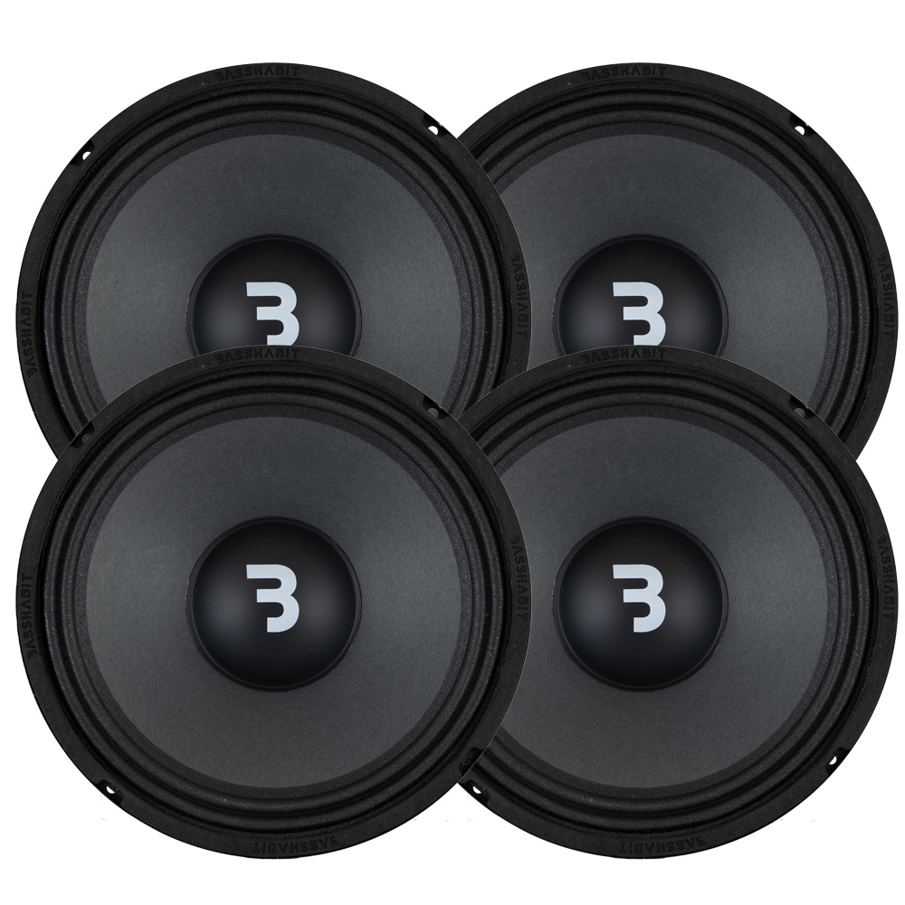 4er-Pack Bass Habit Play SP250M, 10