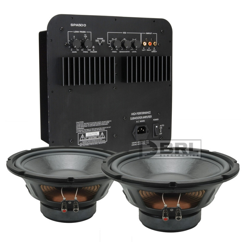 2 Stk. Dayton Audio DCS305-4 & Dayton Audio SPA500