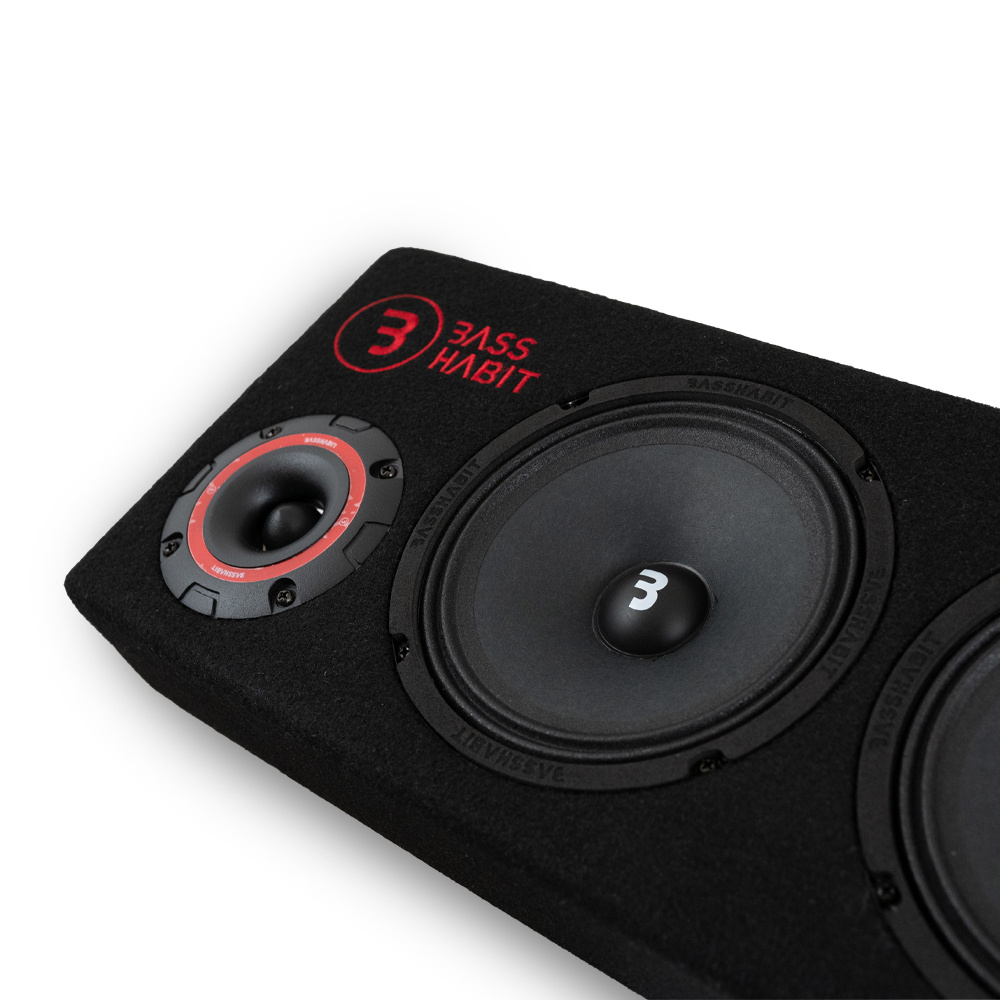 Bass Habit Play SPL64 & GAS MAD A2-85.2, Raggarpaket