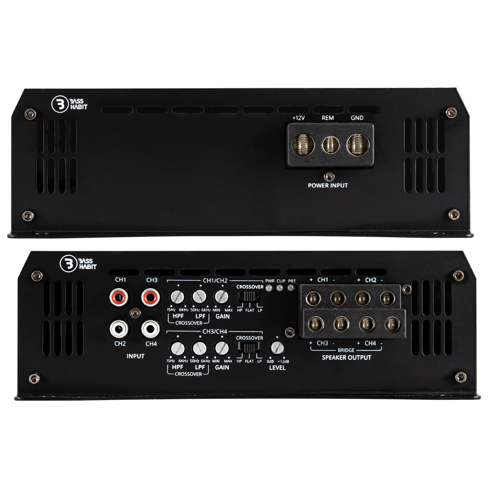 Bass Habit Play SPL84 & ELITE 225.4DF, Raggarpaket