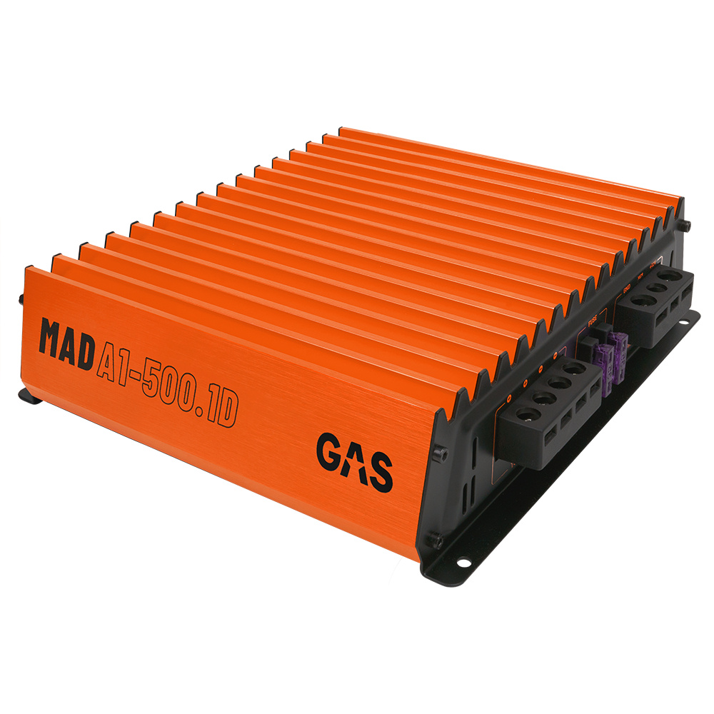 GAS MAD B1-310 Basspaket & Play SPL84 Raggarplanka mit Endstufe