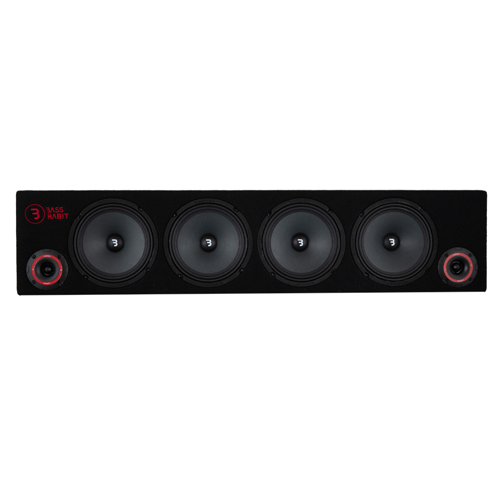 Bass Habit Play SPL84 & GAS MAD A2-85.2, Raggarpaket