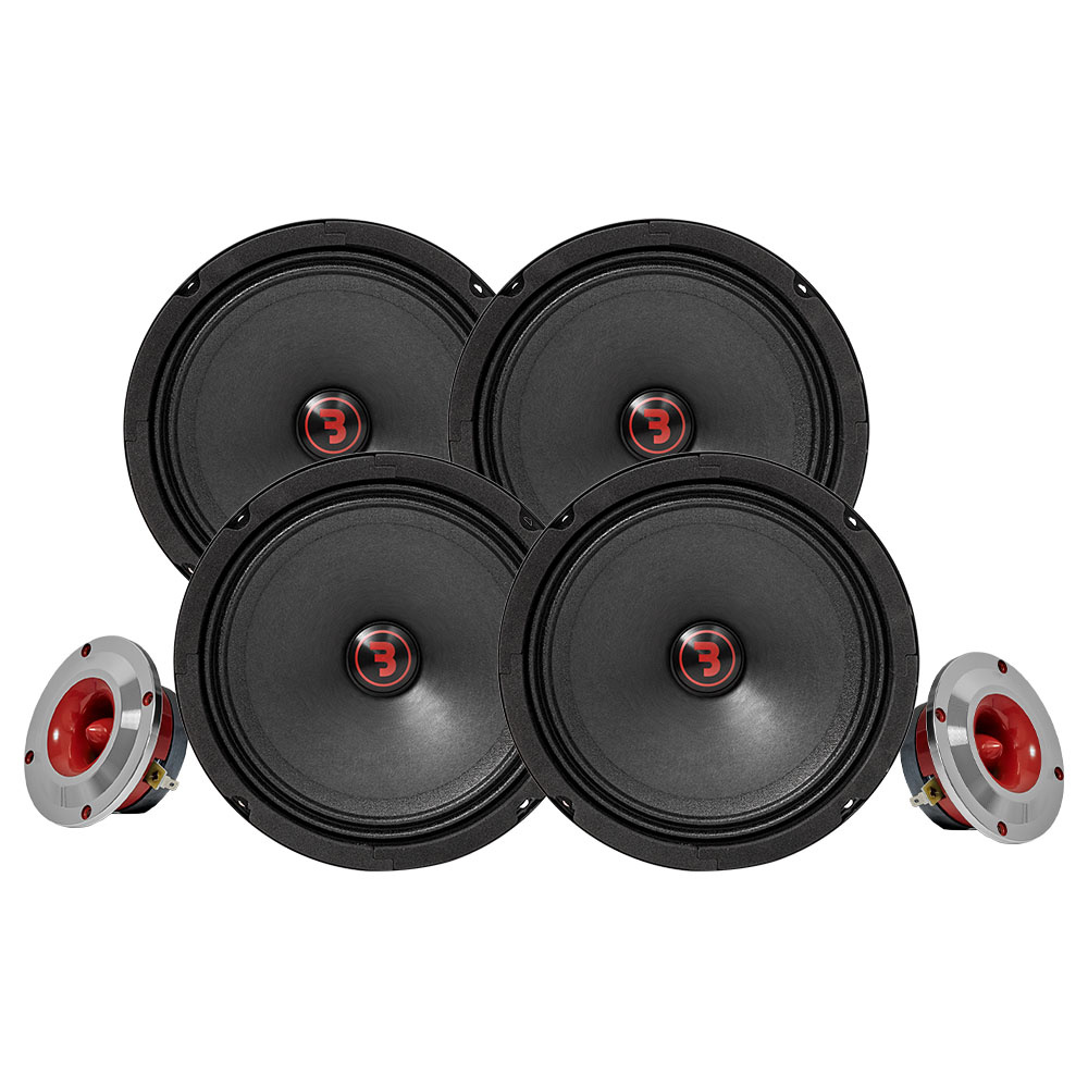 Bass Habit Rebel SR165M mit SR25T, mittleres SPL-Paket