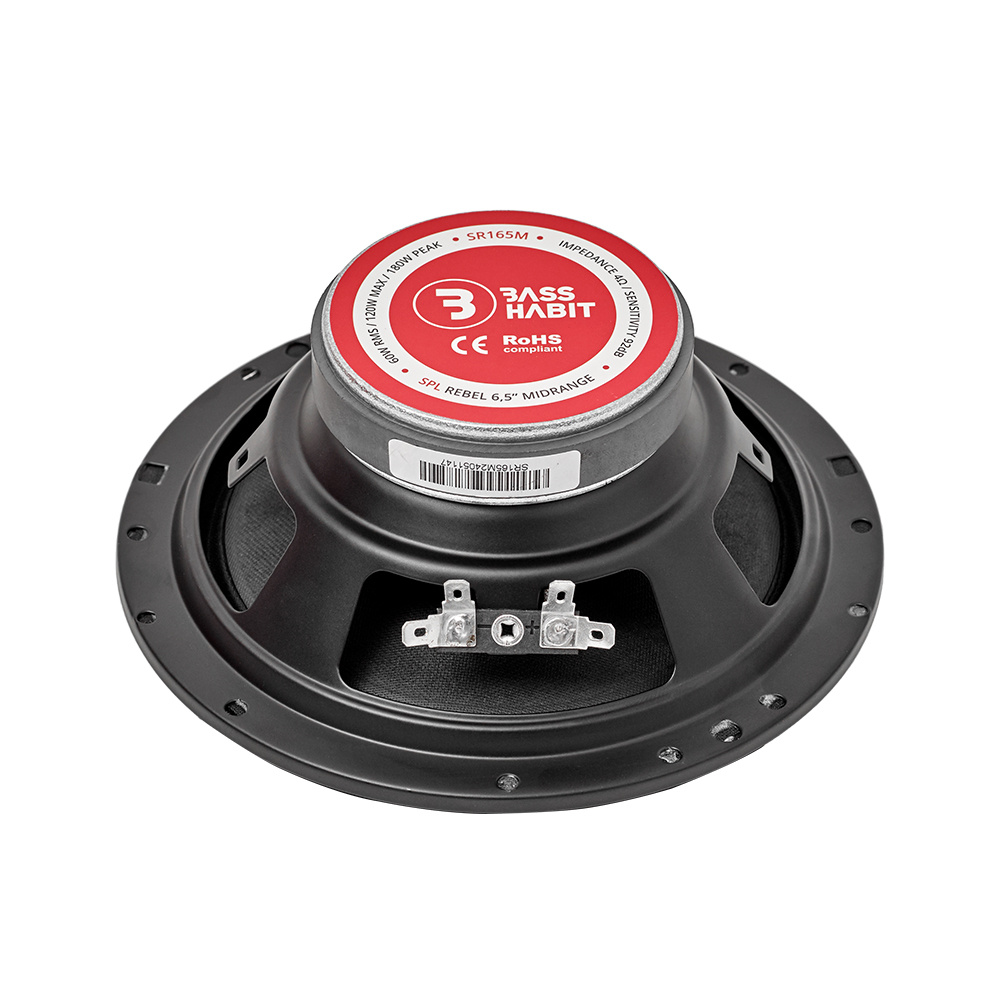 Bass Habit Rebel SR165M mit SR25T, mittleres SPL-Paket
