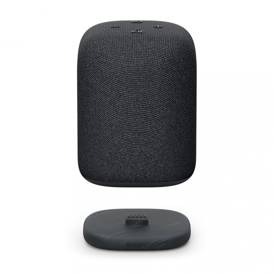 2er-Pack Sony LinkBuds Speaker kabelloser tragbarer Lautsprecher mit Bluetooth, schwarz