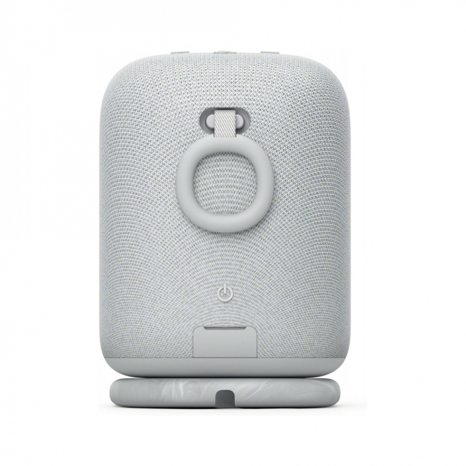Sony LinkBuds Speaker kabelloser tragbarer Lautsprecher mit Bluetooth, hellgrau 2-PACK