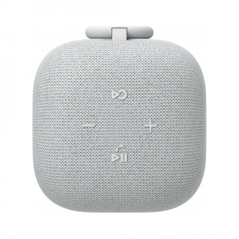 Sony LinkBuds Speaker kabelloser tragbarer Lautsprecher mit Bluetooth, hellgrau 2-PACK