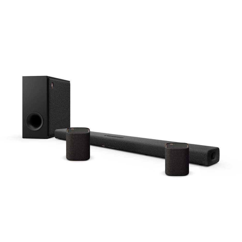 Yamaha True X Bar 50A Dolby Atmos Soundbar-Paket, graphitgrau