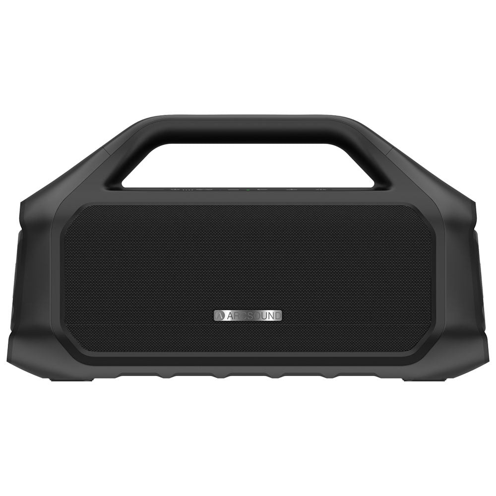 2er-Pack Arcsound STEAM tragbarer Party-Lautsprecher, schwarz