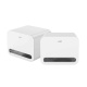 2er-Pack WiiM Sub Pro kompakter kabelloser Subwoofer, weiß 2er-Pack WiiM Sub Pro kompakter kabelloser Subwoofer, weiß