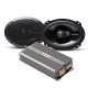 Rockford Fosgate Power 6x9 Zoll & DLS Reference CCi-2, Lautsprecherpaket Rockford Fosgate Power 6x9 Zoll & DLS Reference CCi-2, Lautsprecherpaket