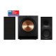 Klipsch The Sevens mit SPL-120, aktives 2.1-Lautsprecherpaket in Schwarz Klipsch The Sevens mit SPL-120, aktives 2.1-Lautsprecherpaket in Schwarz