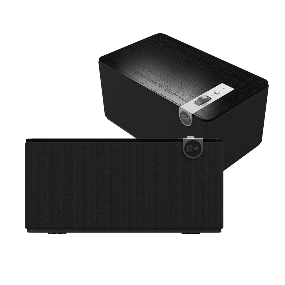 2er-Set Klipsch The Three Plus Bluetooth-Lautsprecher schwarz
