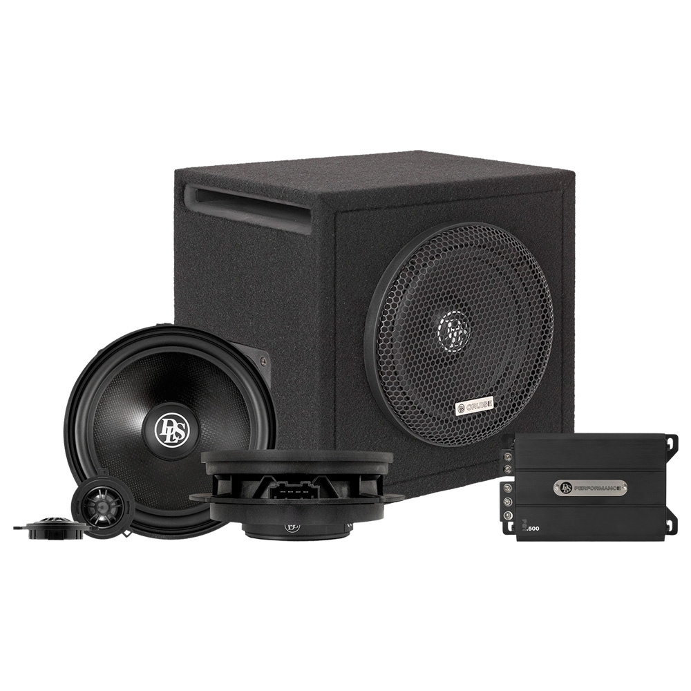 DLS Cruise Soundpaket für Transporter T6.1, Basspaket und Lautsprecher
