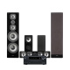 Onkyo TX-NR7100 mit Dynavoice Challenger M-105 5.0-Heimkino-Paket, schwarz Onkyo TX-NR7100 mit Dynavoice Challenger M-105 5.0-Heimkino-Paket, schwarz