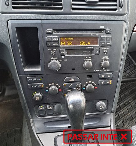 Einbausatz Volvo V70/S60 2005-2007 & GAS MAD M230-BTN