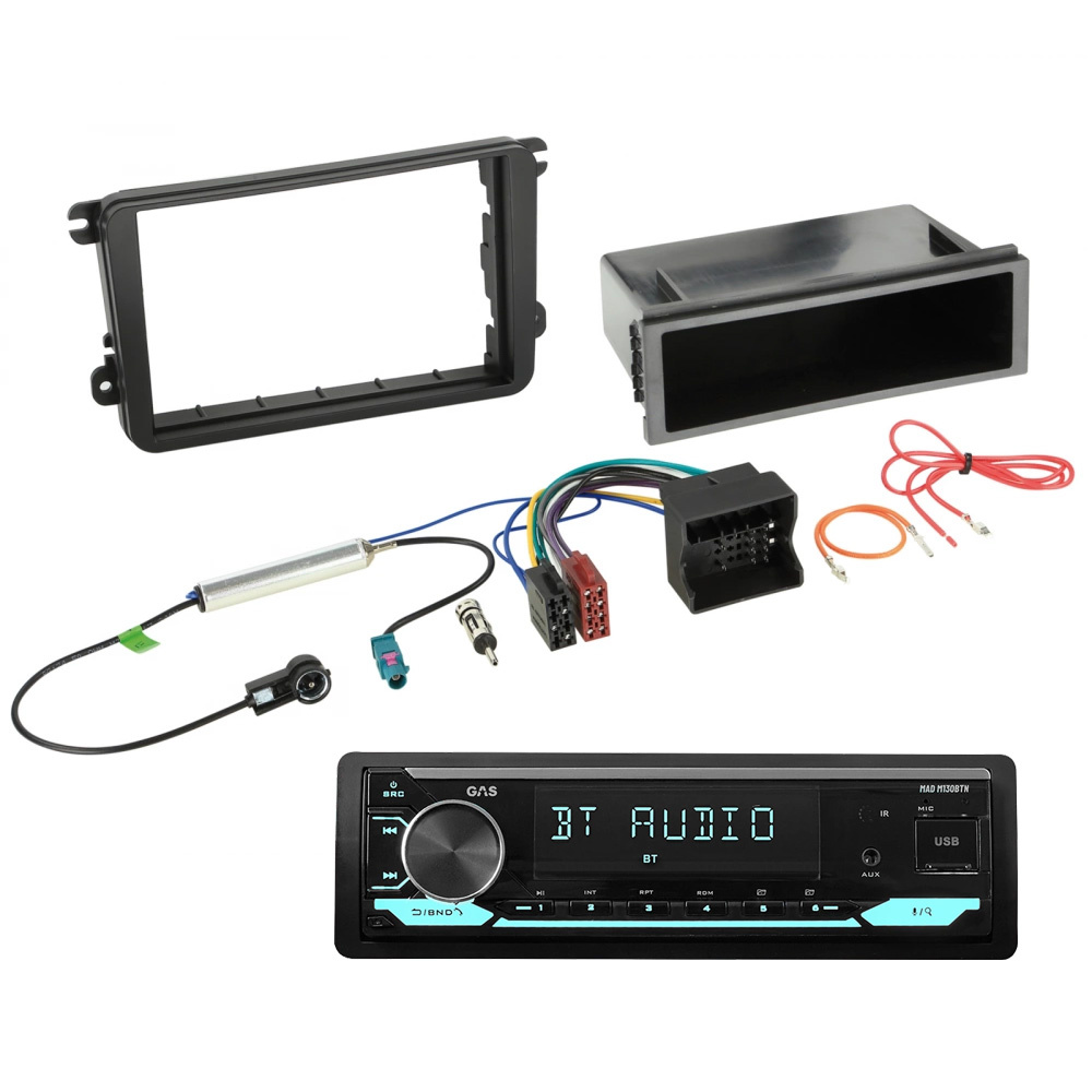 GAS MAD M130-BTN Autoradio-Paket für VW (ohne CAN-BUS)