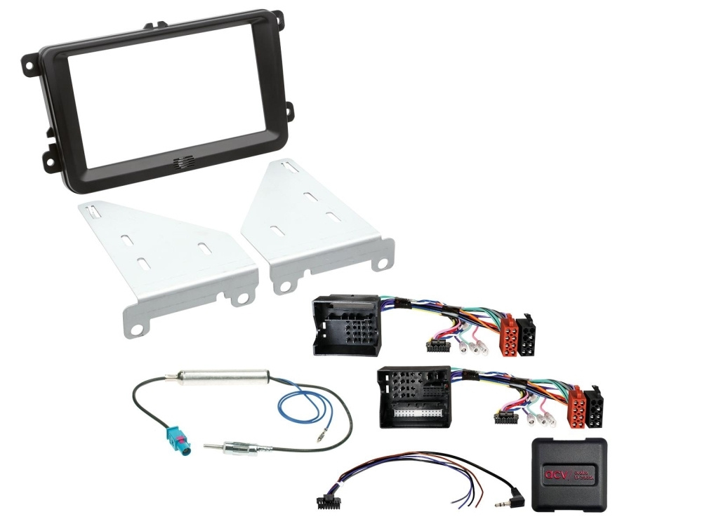 JVC KW-M695DBW Autoradio-Paket für VW 2004-