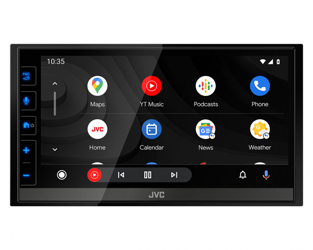 Einbausatz 2-DIN Volkswagen T6.1 (MIB-PQ) & JVC KW-M785DBW