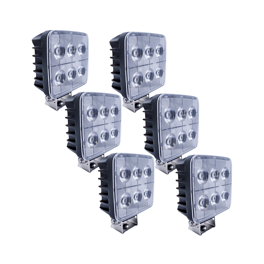 6er-Pack NIZLED W36RF, Rückfahr-/Arbeitslicht, 36 W, Arbeitslichtpaket