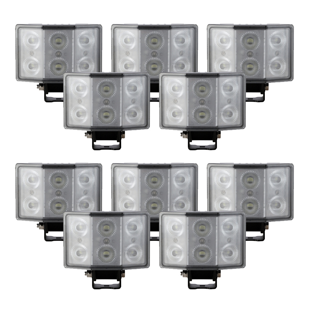 10er-Pack NIZLED W60RFA, Rückfahr-/Arbeitslicht, 60 W, Arbeitslichtpaket