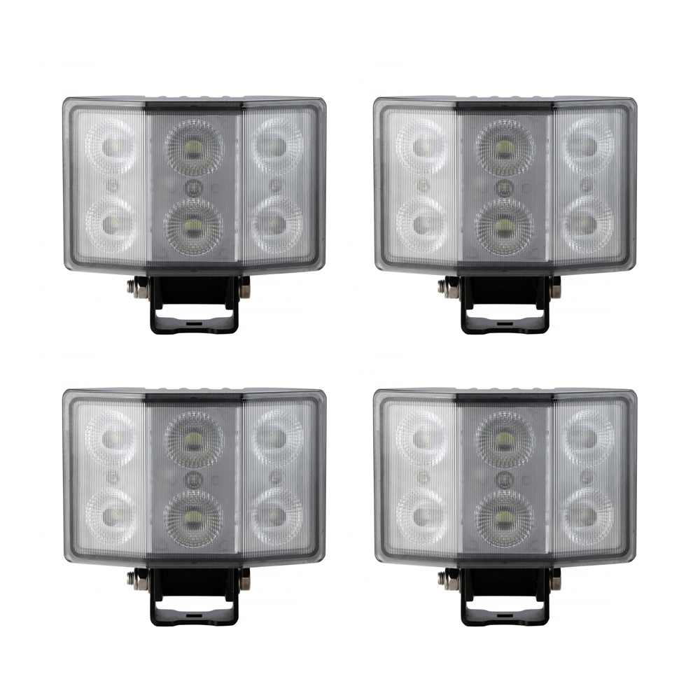 4er-Pack NIZLED W60RFA, Rückfahr-/Arbeitslicht, 60 W, Arbeitslichtpaket