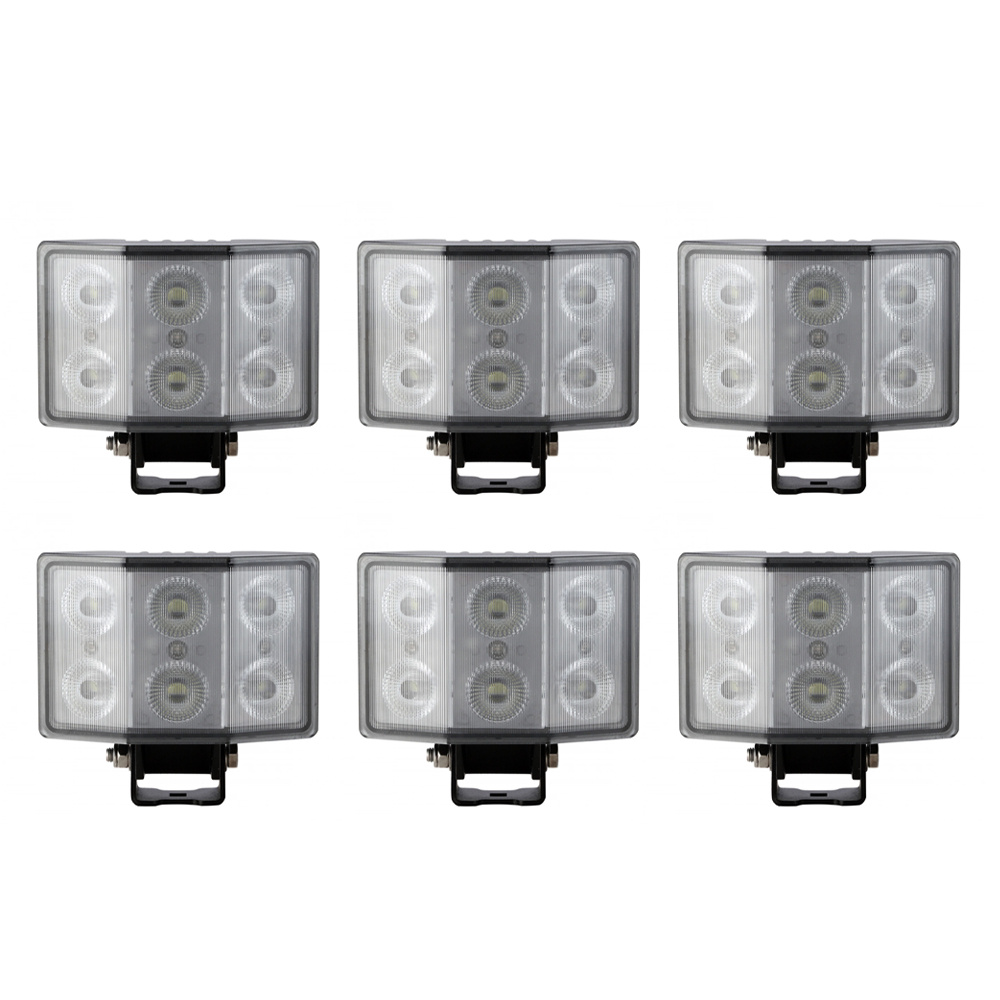 6er-Pack NIZLED W60RFA, Rückfahr-/Arbeitslicht, 60 W, Arbeitslichtpaket
