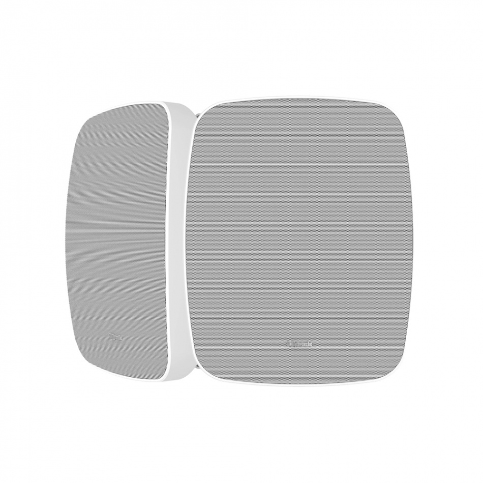 Klipsch RSM-525 in Weiß mit WiiM Amp und SC4B, Outdoor-Paket