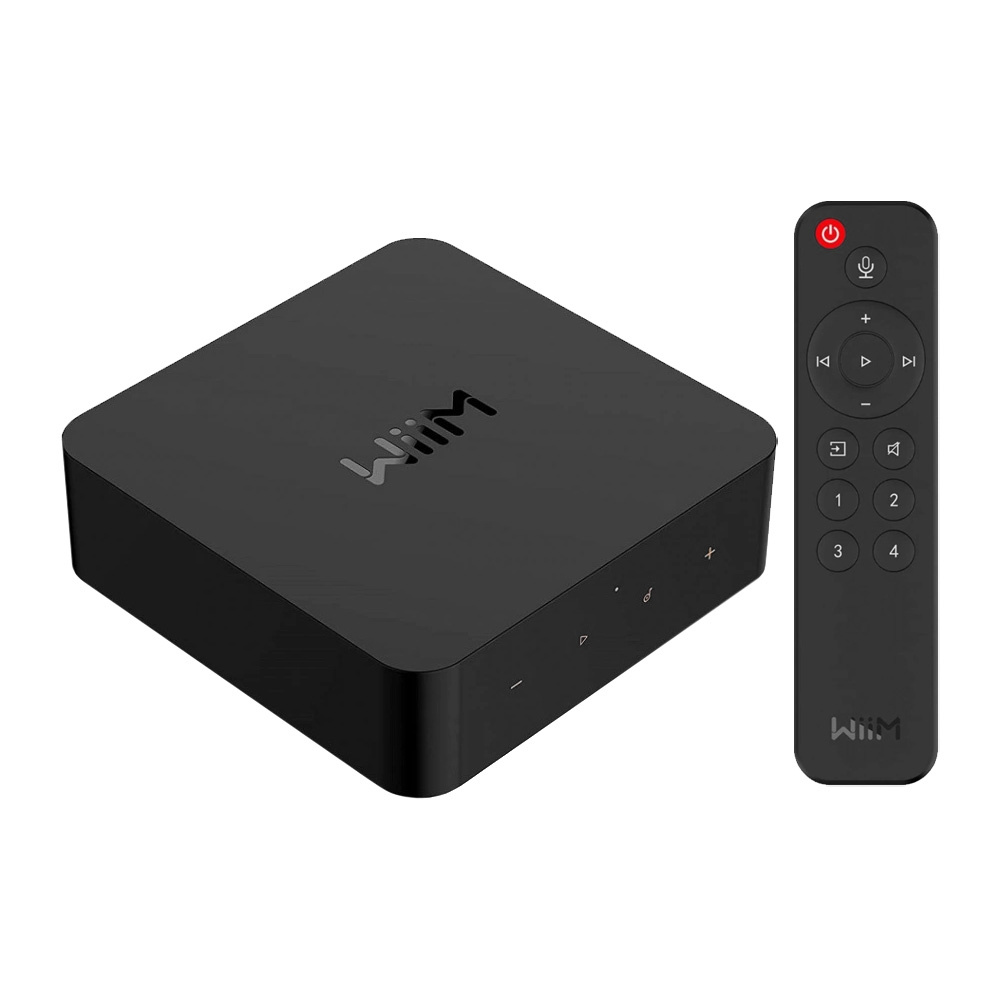 WiiM Pro mit WiiM Voice Remote Fernbedienung