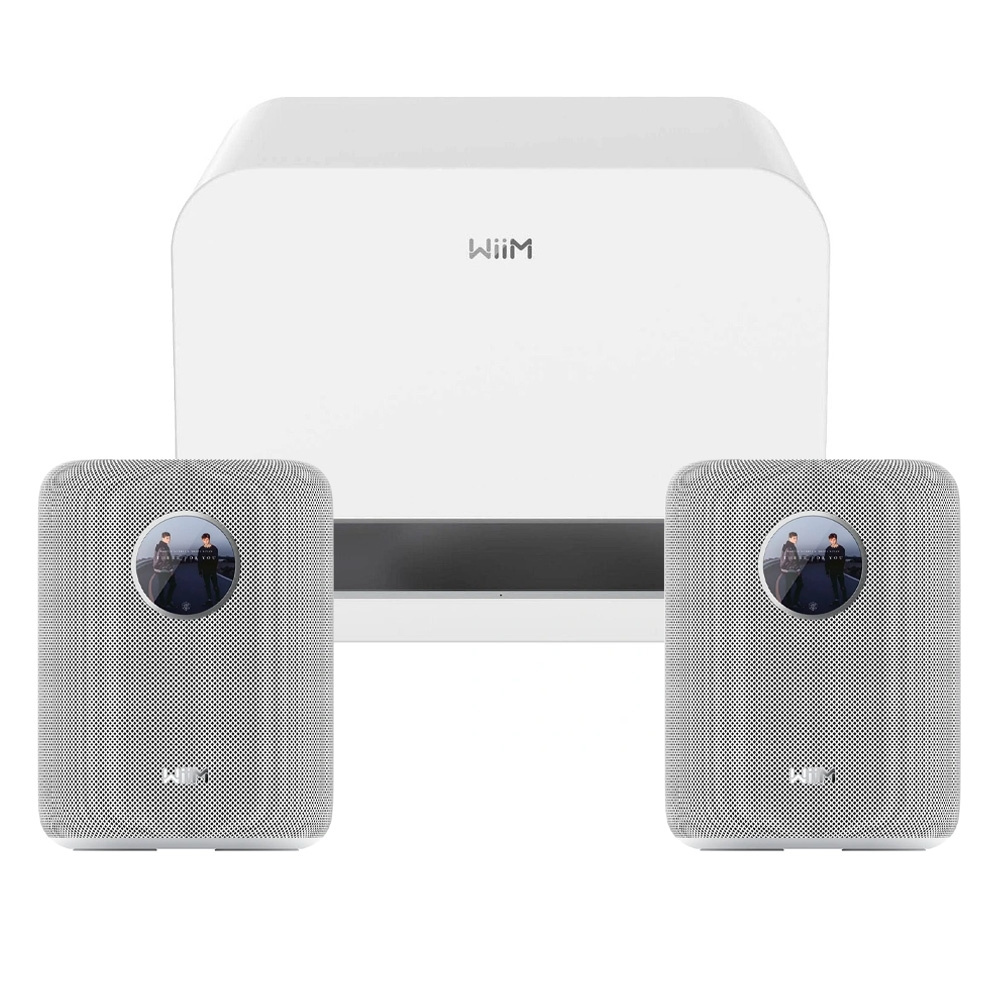 2er-Pack WiiM Sound mit WiM Sub Pro, weiß