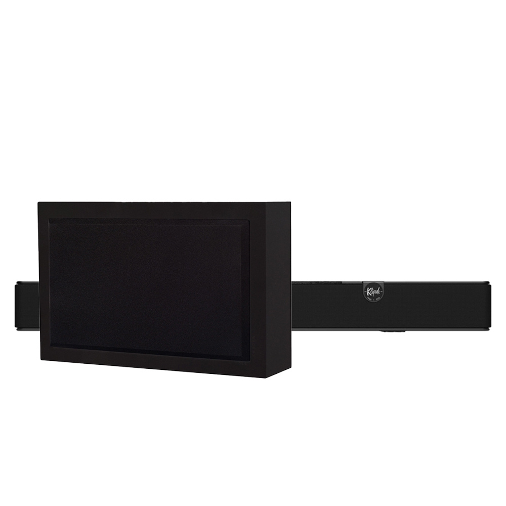 Klipsch Flexus Core 100 & DLS Flatsub 8.2, 2.1 Soundbar-Set mit Subwoofer