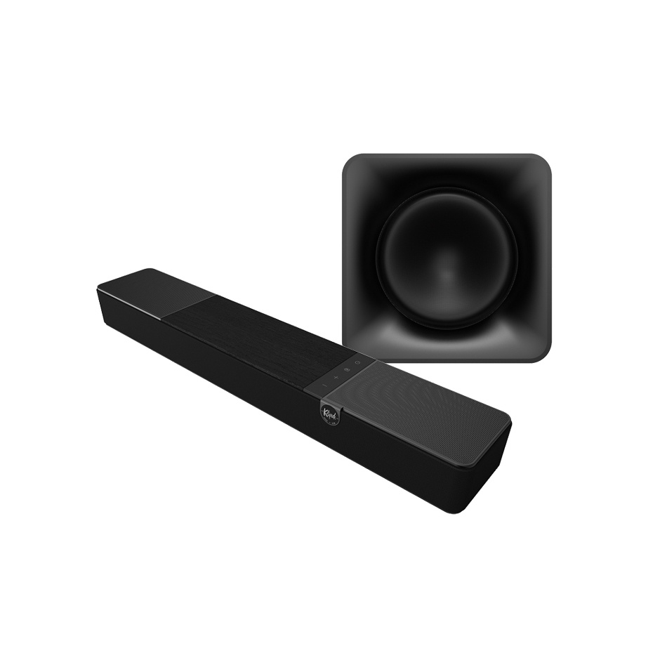 Klipsch Flexus Core 100 Soundbar mit Subwoofer, schwarz