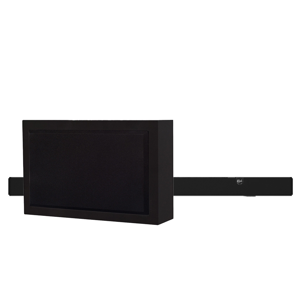 Klipsch Flexus Core 200 & DLS Flatsub 8.2, Soundbar-Set mit Subwoofer