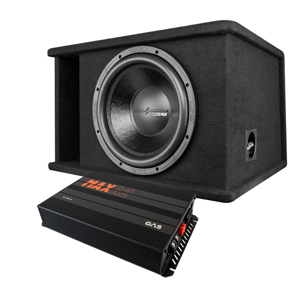 DS18 ZR112LD und GAS MAX A2-800.1D, Bass-Set