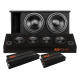 DS18 ZR212LD mit GAS MAD PB2-48, schweres Bass-Set DS18 ZR212LD mit GAS MAD PB2-48, schweres Bass-Set