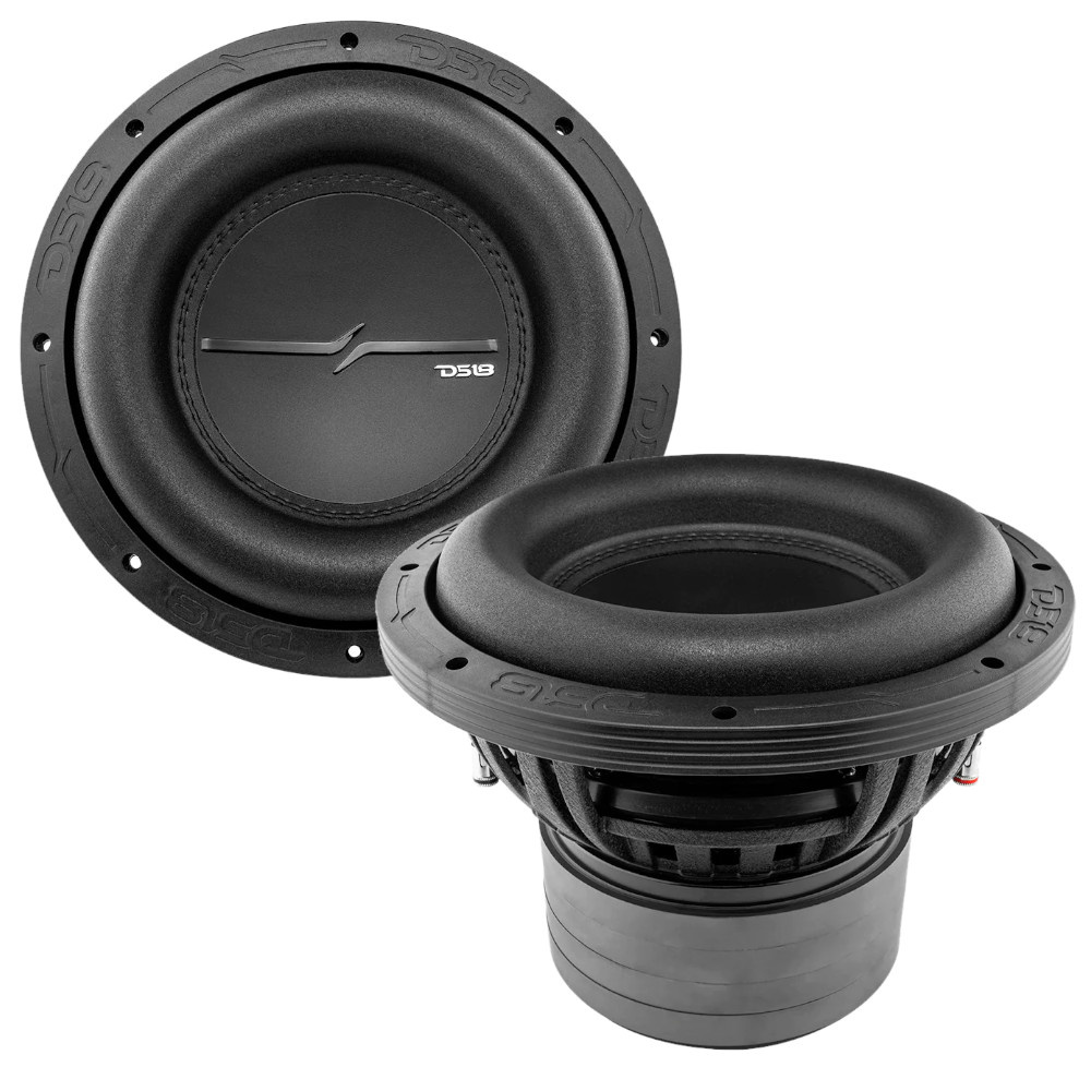 2er-Pack DS18 ZXI10.4D, langhubiges 10-Zoll-Basstreiber