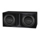 Portiertes 2x12-Zoll-Bassgehäuse mit 2x DS18 ZXI12.4D Portiertes 2x12-Zoll-Bassgehäuse mit 2x DS18 ZXI12.4D