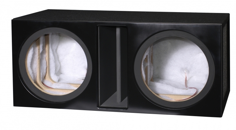 2er-Pack DS18 ZXI12.4D im Gehäuse mit Verstärker, Basspaket