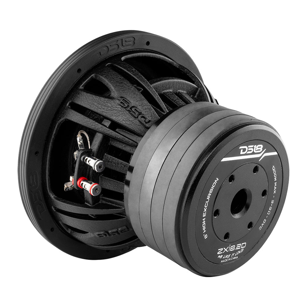 2er-Pack DS18 ZXI8.2D & GAS MAX PA1-1500.1DZ2, Basspaket